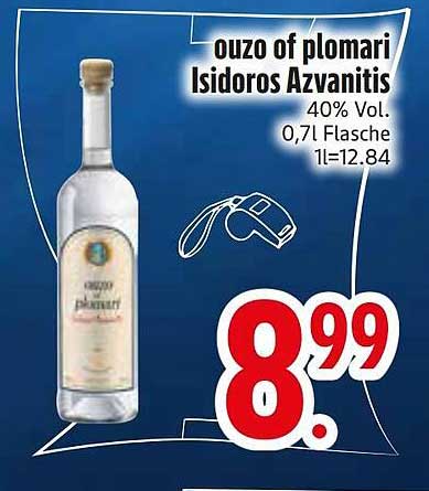 OUZO OF PLOMARI ISIDOROS AZVANITIS