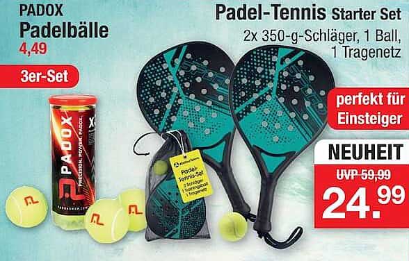 Padel-Tennis Starter Set