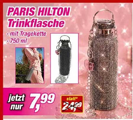 PARIS HILTON Trinkflasche