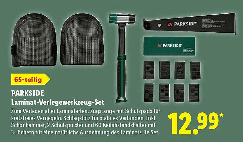 PARKSIDE Laminat-Verlegewerkzeug-Set