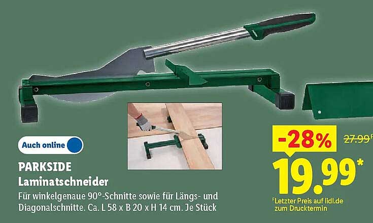 PARKSIDE Laminatschneider