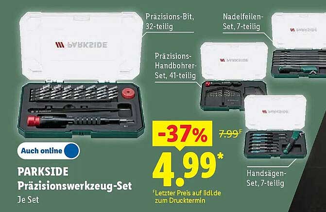 PARKSIDE Präzisionswerkzeug-Set