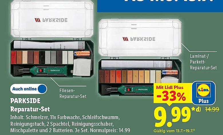 PARKSIDE Reparatur-Set