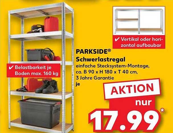 PARKSIDE Schwerlastregal