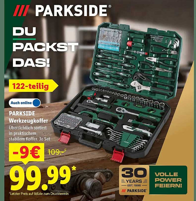PARKSIDE Werkzeugkoffer