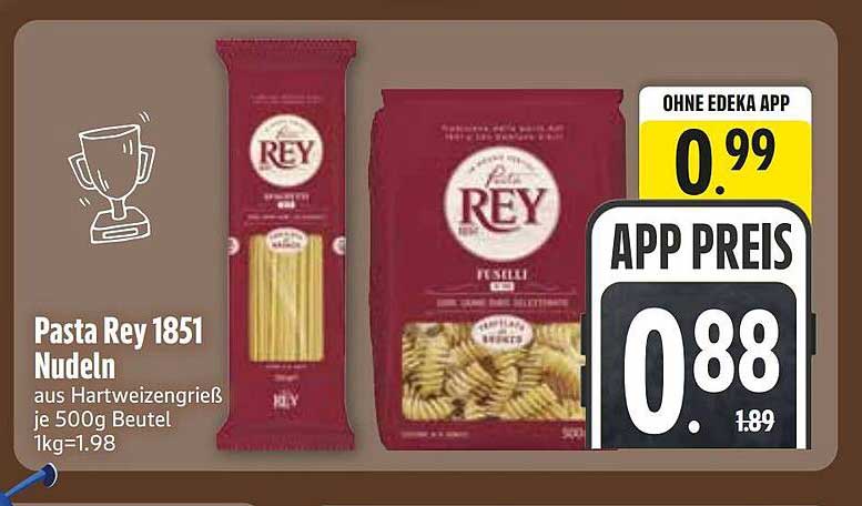 Pasta Rey 1851 Nudeln