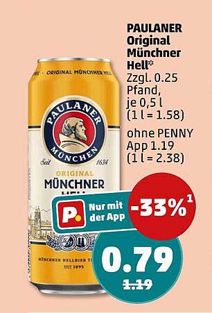 PAULANER Original Münchner Hell