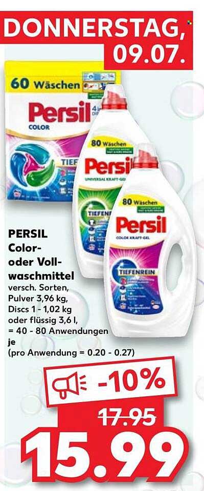 PERSIL Color- oder Vollwaschmittel