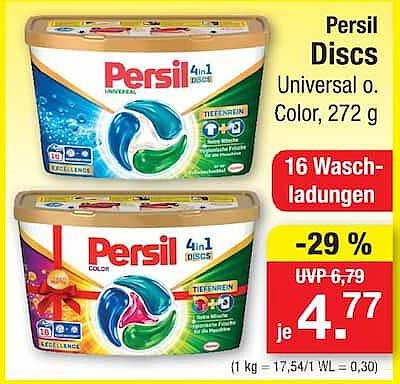 Persil Discs Universal o. Color, 272 g