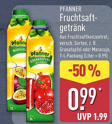 PFANNER Fruchtsaft-getränk