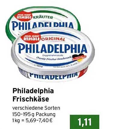 Philadelphia Frischkäse