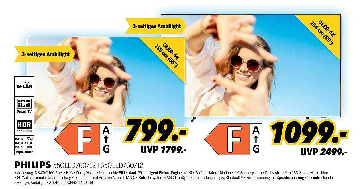 PHILIPS 55OLED760/12 | 65OLED760/12