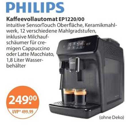 PHILIPS Kaffeevollautomat EP1220/00