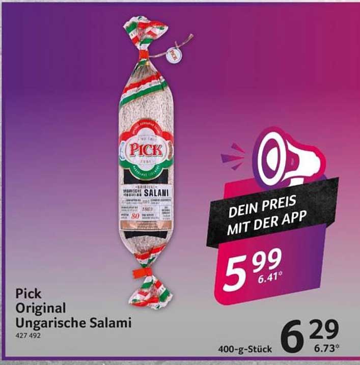 Pick Original Ungarische Salami