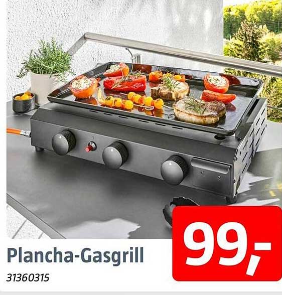 Plancha-Gasgrill