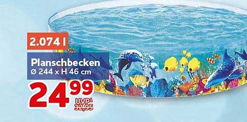 Planschbecken Ø 244 x H 46 cm