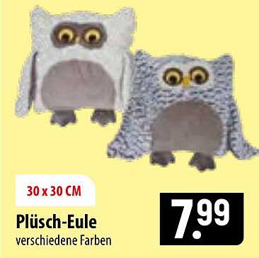 Plüsch-Eule