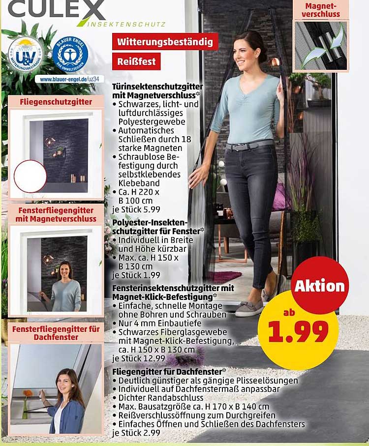Polyester-Insektenschutzgitter für Fenster*
