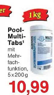 Pool-Multi-Tabs¹ mit Mehrfachfunktion, 5 x 200 g