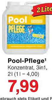 Pool-Pflege¹