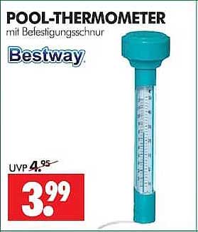 POOL-THERMOMETER mit Befestigungsschnur Bestway