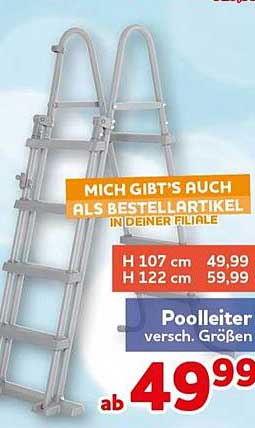 Poolleiter versch. Größen