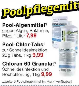 Poolpflegemittel