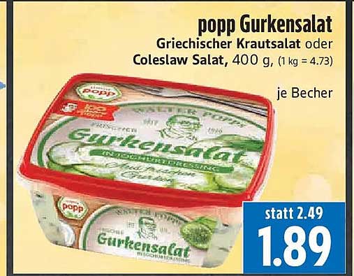 popp Gurkensalat