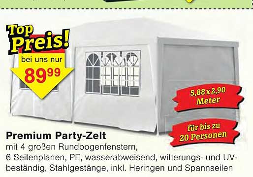 Premium Party-Zelt