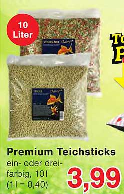 Premium Teichsticks