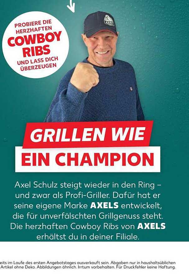 PROBIERE DIE HERZHAFTEN COWBOY RIBS UND LASS DICH ÜBERZEUGEN