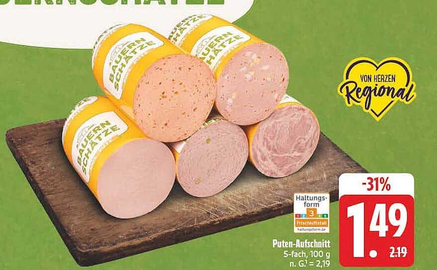 Puten-Aufschnitt 5-fach, 100 g
