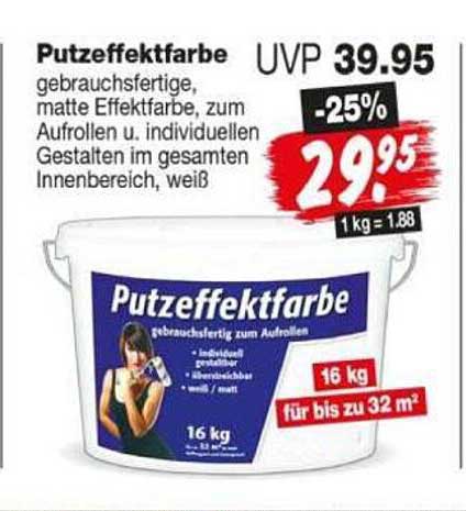 Putzeffektfarbe