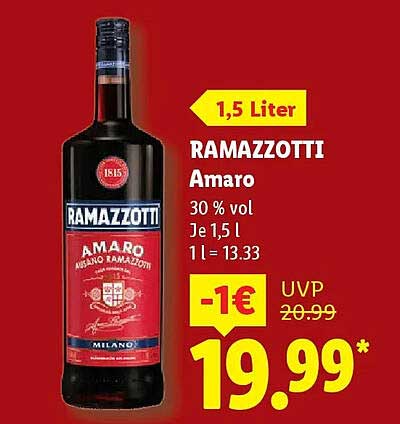 RAMAZZOTTI Amaro