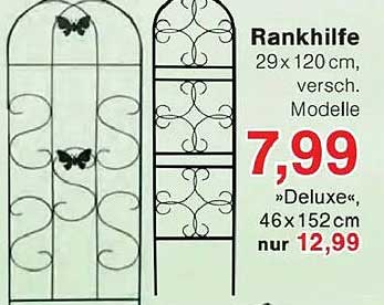 Rankhilfe 29x 120 cm, versch. Modelle