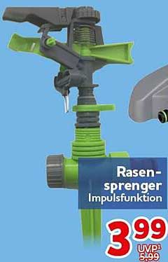Rasen-sprenger Impulsfunktion