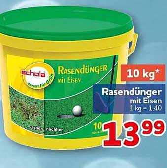 Rasendünger mit Eisen