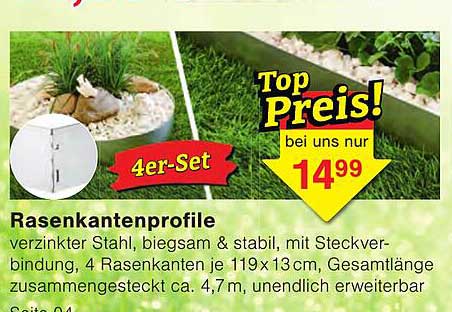 Rasenkantenprofile