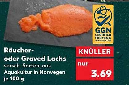 Räucher- oder Graved Lachs