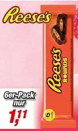Reese's Rounds 6er-Pack nur