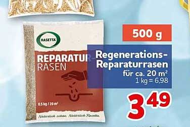 Regenerations-Reparaturrasen