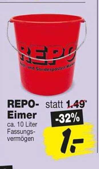 REPO-Eimer ca. 10 Liter Fassungsvermögen