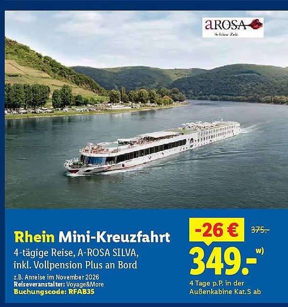 Rhein Mini-Kreuzfahrt