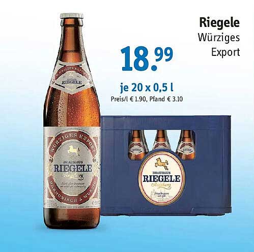 Riegele Würziges Export