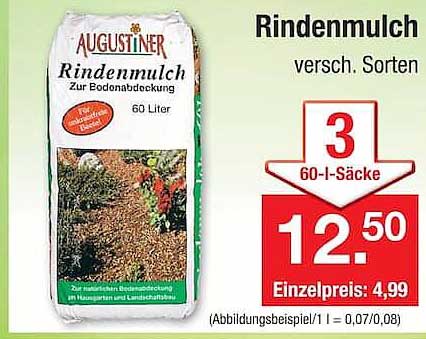 Rindenmulch vers. Sorten