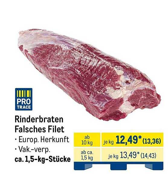 Rinderbraten Falsches Filet
