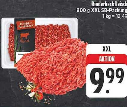 Rinderhackfleisch 800 g XXL SB-Packung