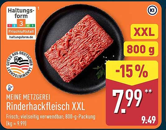 Rinderhackfleisch XXL