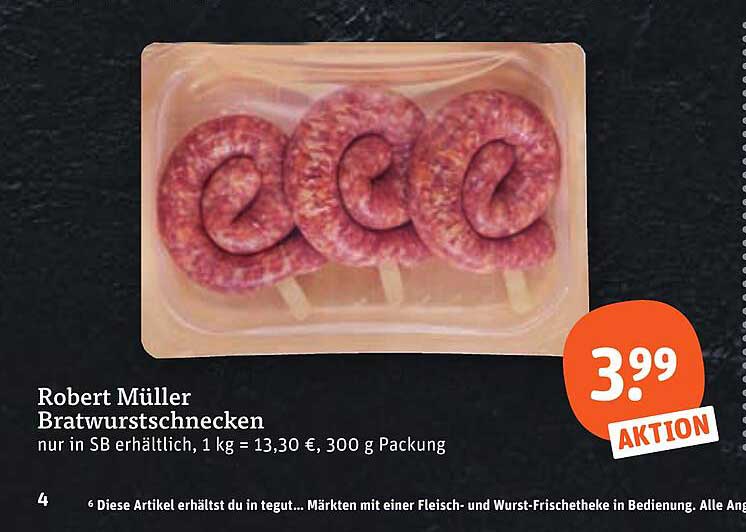 Robert Müller Bratwurstschnecken