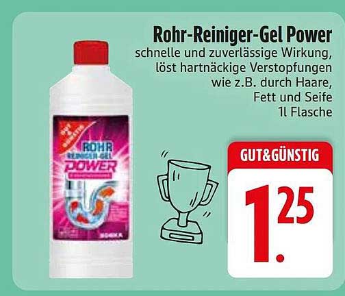Rohr-Reiniger-Gel Power